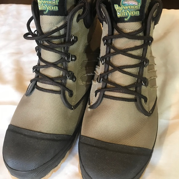 canvas wading boots
